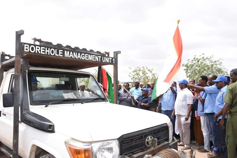 Launch Of Emergency Water Trucking By H.e The Governor