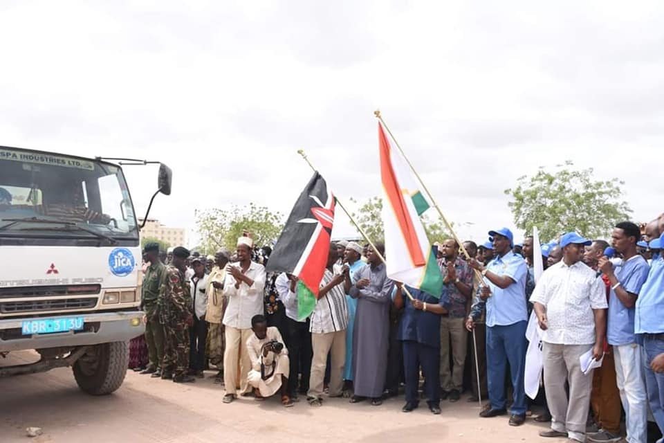 Launch Of Emergency Water Trucking By H.e The Governor